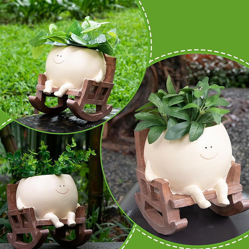 Smily Face Planter Pot