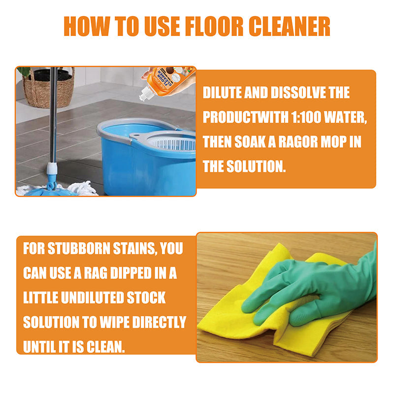 Powerful Decontamination Floor Cleaner（100ml）