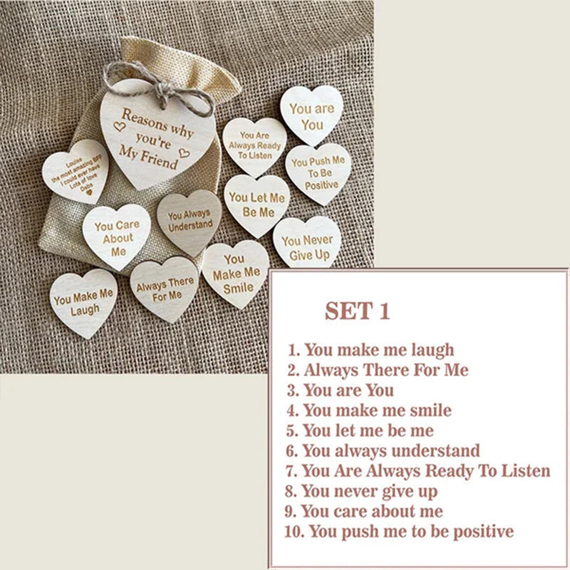 "Reasons Why You Are My Friend"Funny Friendship Gift