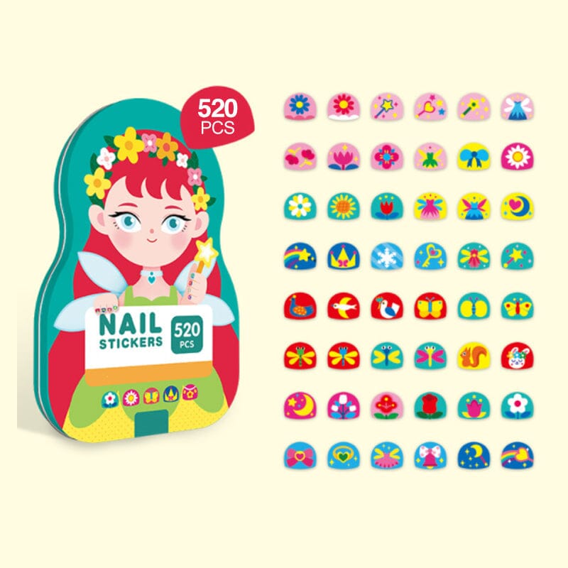 Kids Nail Stickers(520pcs)