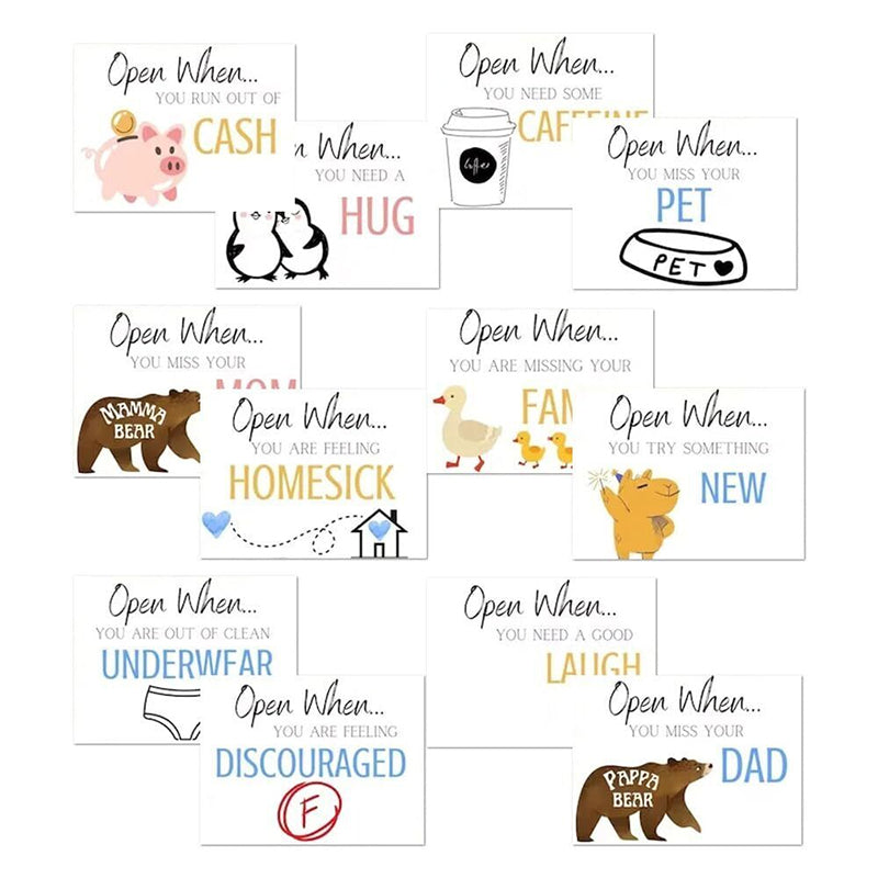 Piggy Envelope Postcard Set