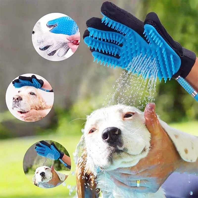 Pet Bath Glove Massager Shower Bathing Tool