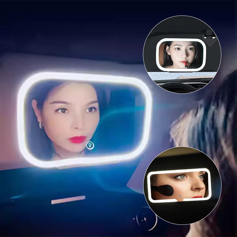 Car LED Cosmetic Mirror
