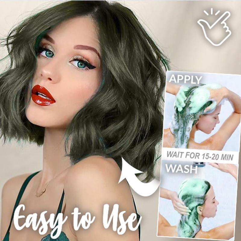 DIY Hair Coloring Kit (Hair Dye + Bottle With Comb)