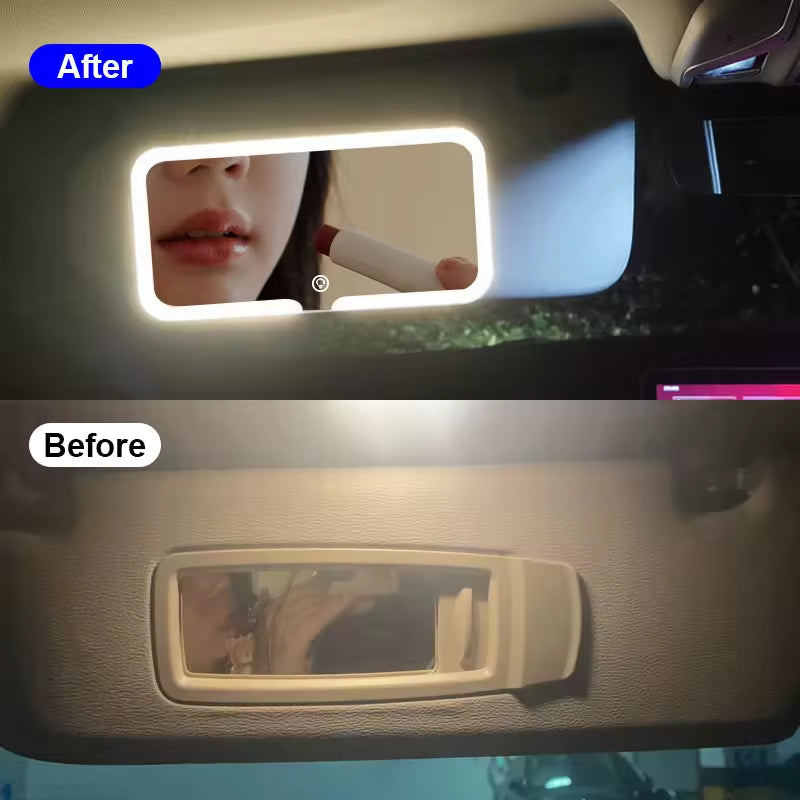 Car LED Cosmetic Mirror