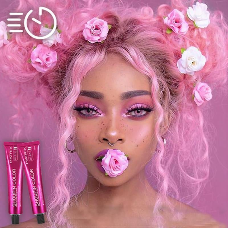 DIY Hair Coloring Kit (Hair Dye + Bottle With Comb)