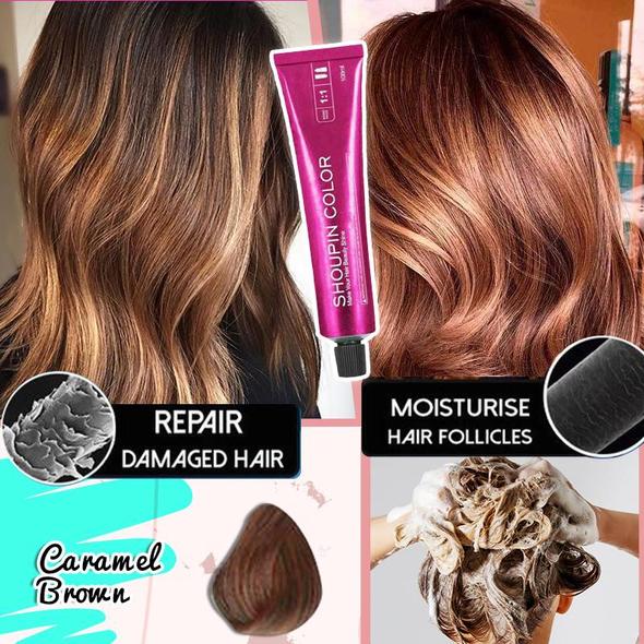 DIY Hair Coloring Kit (Hair Dye + Bottle With Comb)