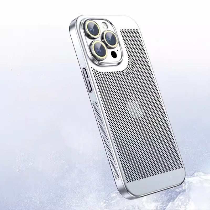 Electroplating Heat Dissipation Phone Case for IPhone