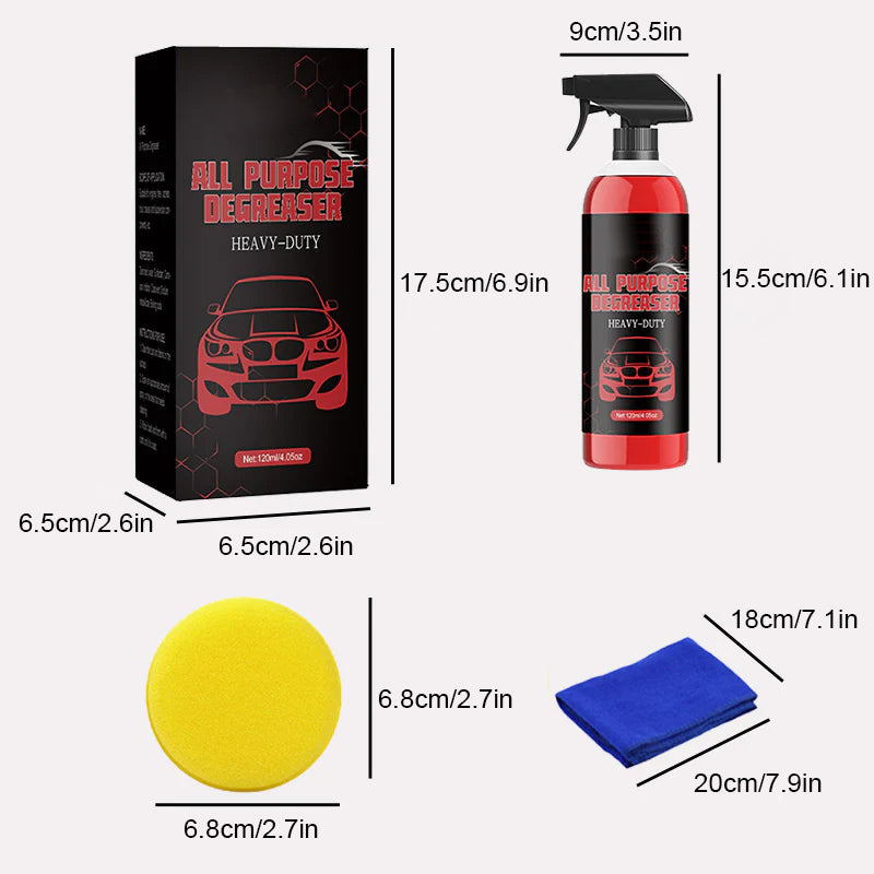 Multi-purpose Cleaner for Auto Surfaces