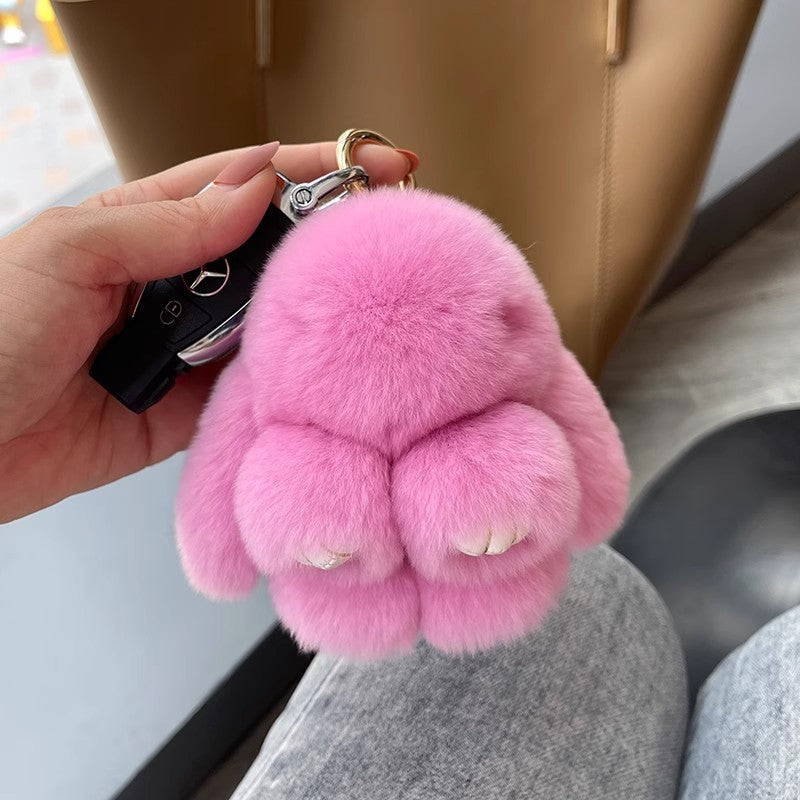 🐰 Handmade Soft Bunny PomPom Charms（🎁Boxed Edition）