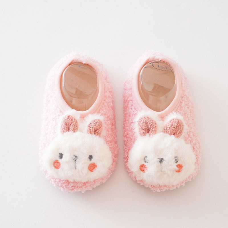 Cute Fur Baby Sock Shoes