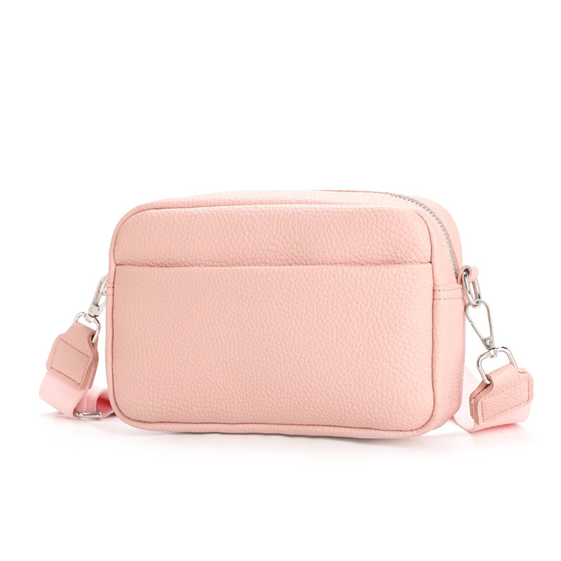 Small Square Leather Shoulder Bag
