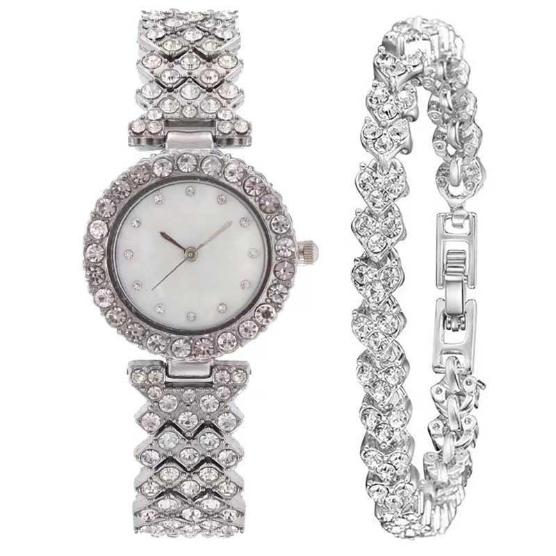 Luxury Rhinestone Watch Set