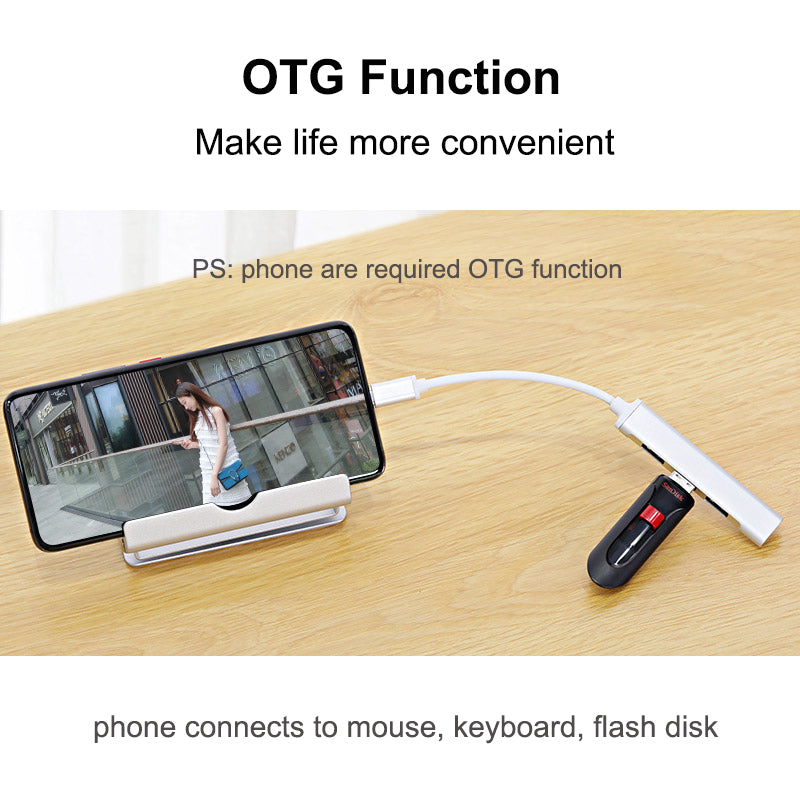 High Speed USB Type C HUB 4 Port