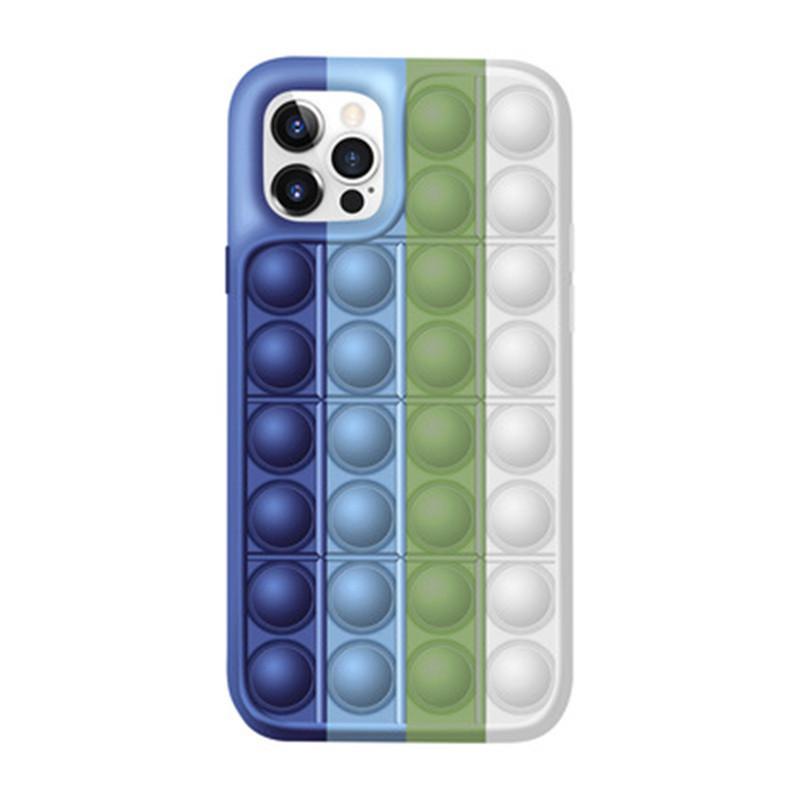 Toy Phone Case, Push Pop Bubble Fidget Sensory Protecive Case for iPhone