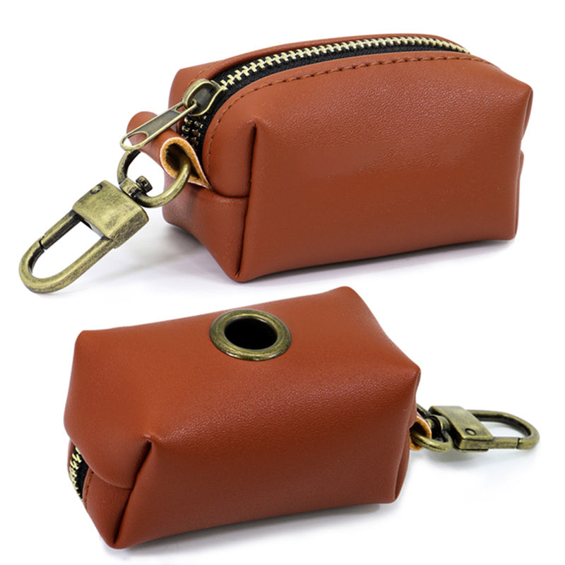 Dog Poop Bag Holder Leash Attachment Waste Bag