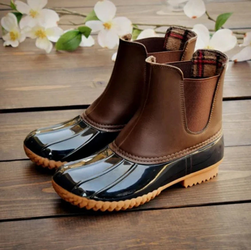 Waterproof Platform Rain Boots