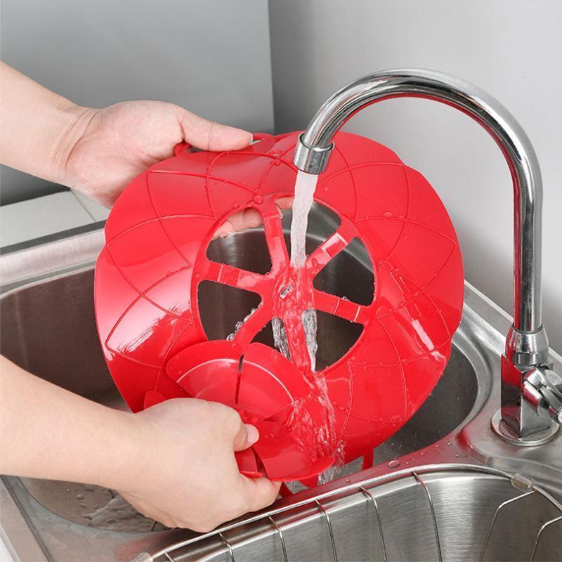 Silicone Lid Spill Stopper Pot Cover