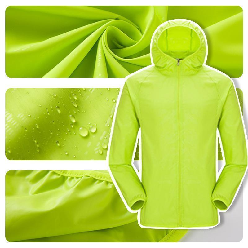 Lightweight waterproof windbreaker