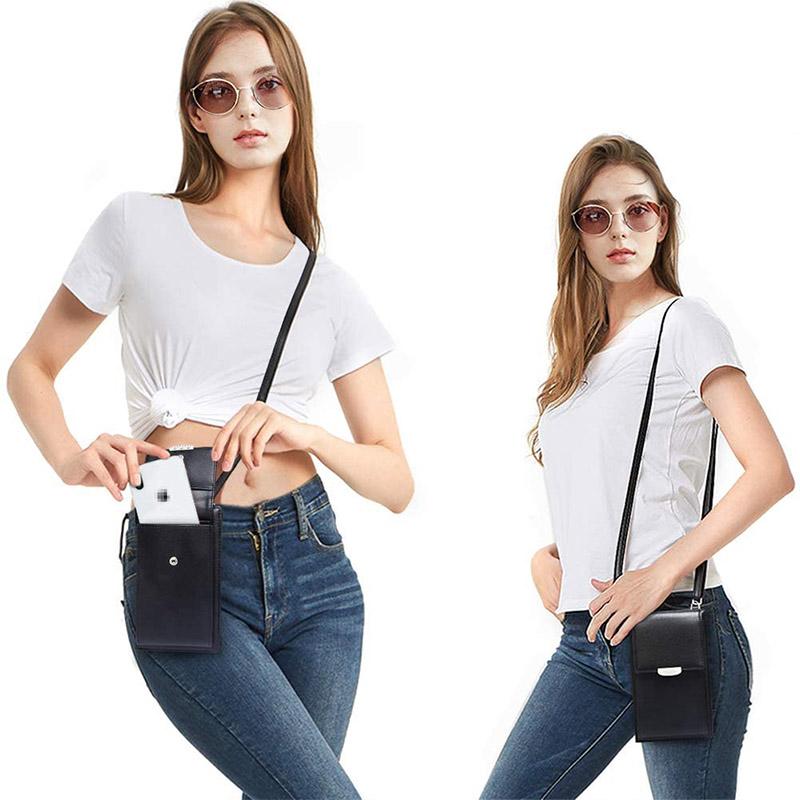 Multi-Slot Elegant Crossbody Phone Bag