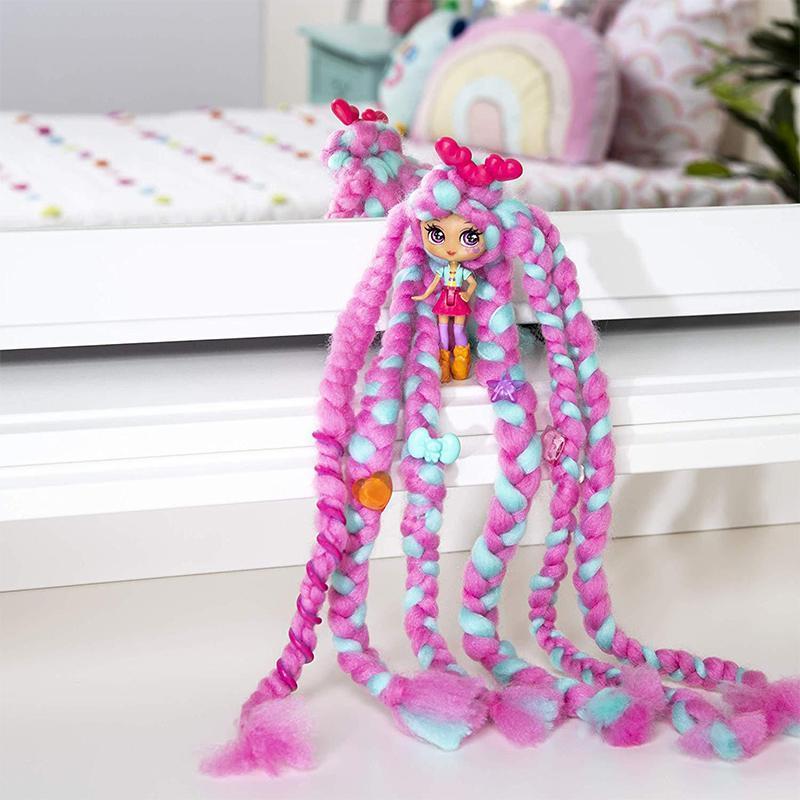 Cotton Candy Hair Dolls(Random Delivery)
