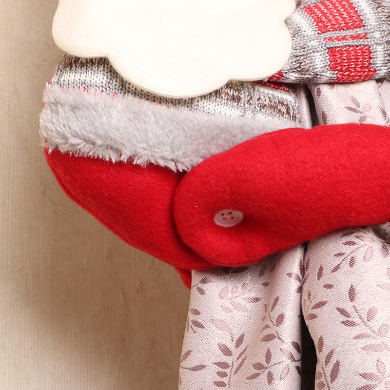 Christmas Element Curtain Decor