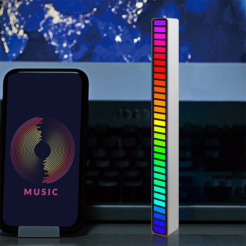 RGB Car Dazzling Sound Controlled Led Light