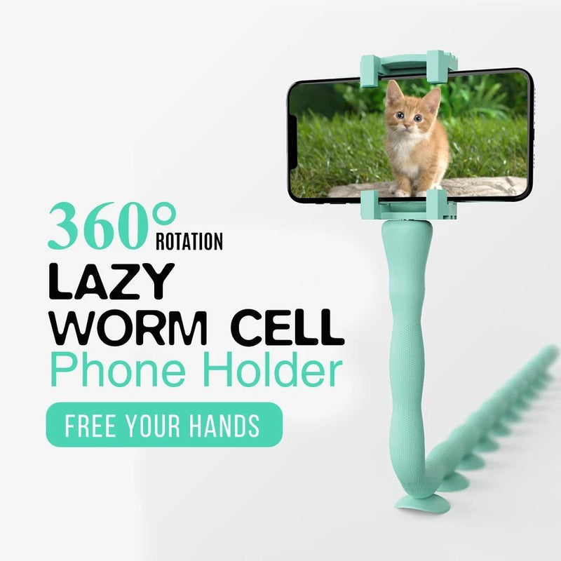 Cute Worm Lazy Mobile Phone Holder