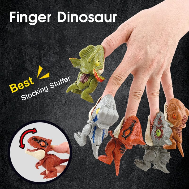 Finger Biting Dinosaur Toy