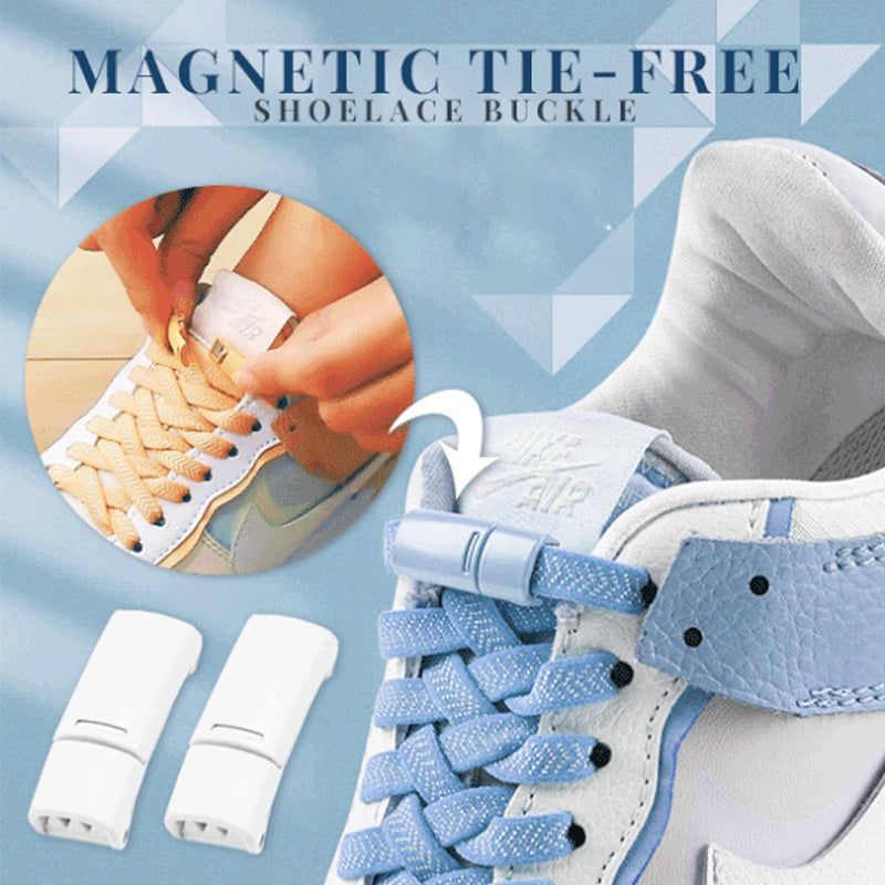 Magnetic Tie-Free Shoelace Buckle