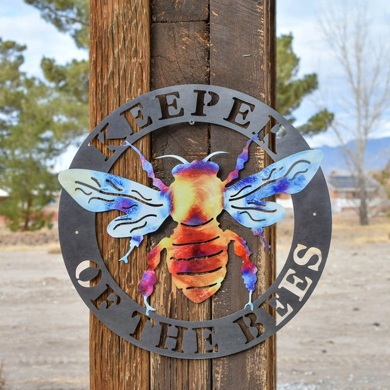 The Bees Metal Art