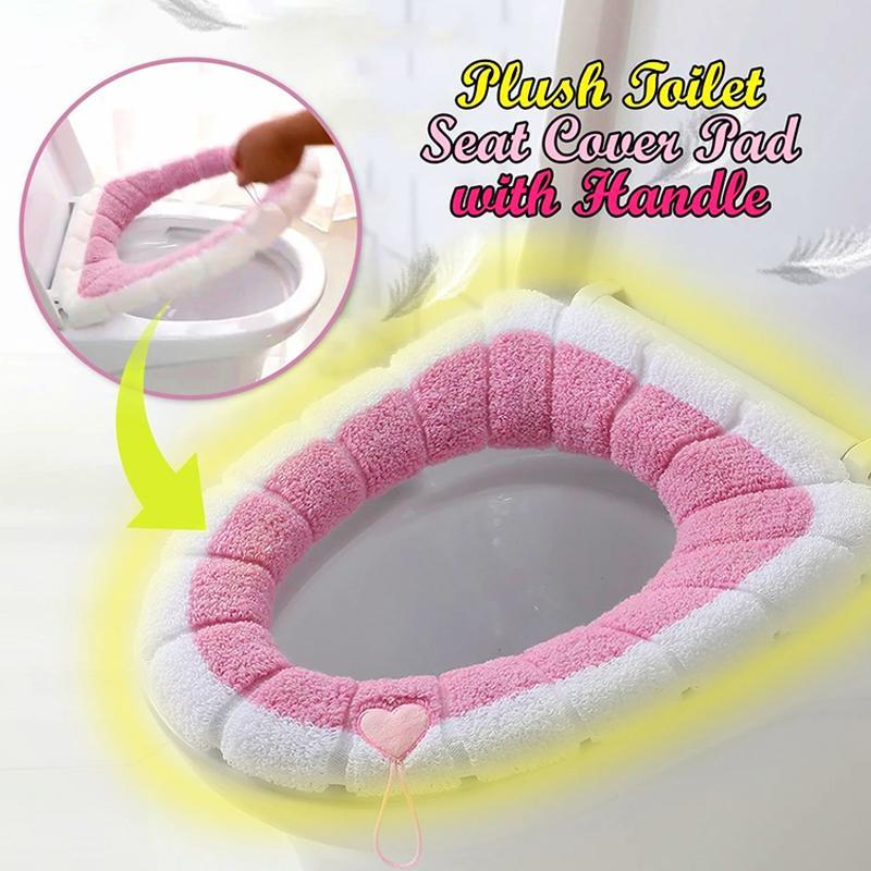 Plush Toilet Seat Cover