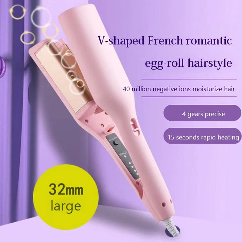 Rommantic French egg roll curling iron