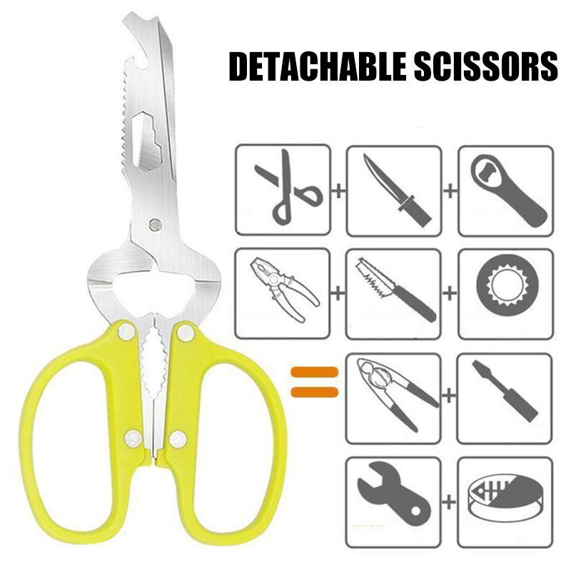Multifunction Stainless Steel Scissors