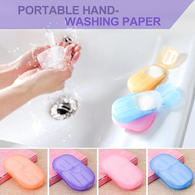 Portable Hand-Washing Paper 5 boxes (100 pcs)