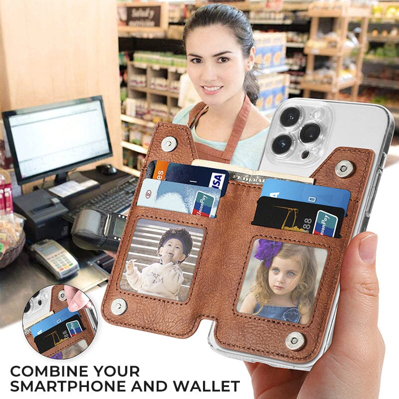 Multifunctional adhesive Phone Wallet Card Holder