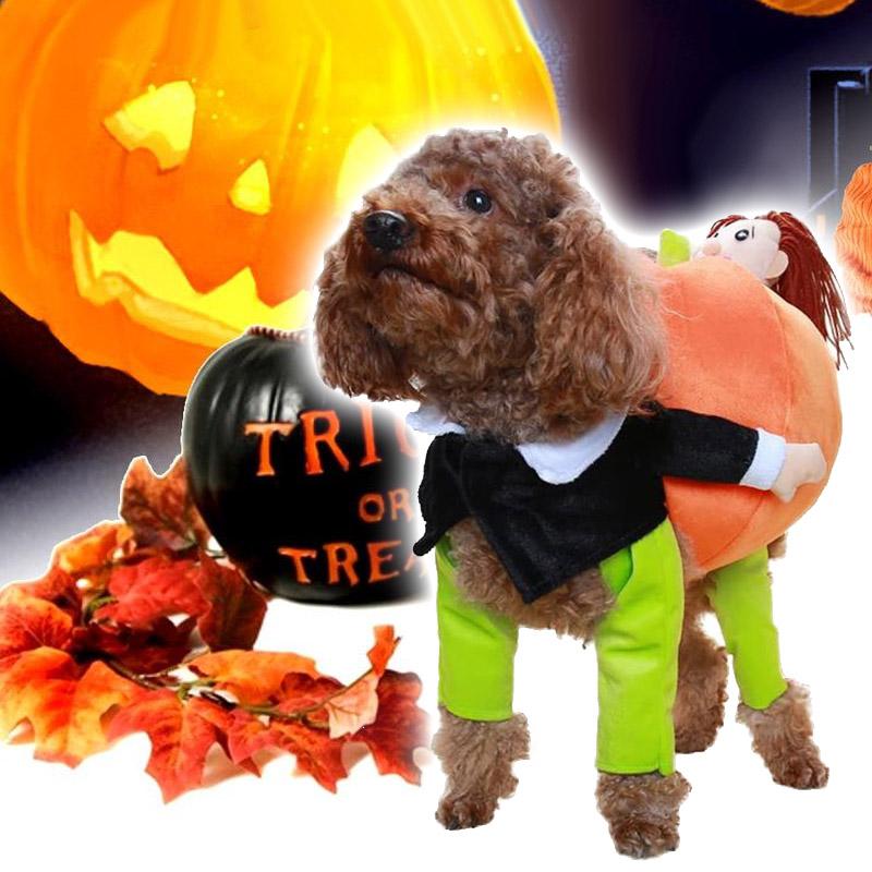 (🎃Early Halloween Promotion🎃) Pet Dog Pumpkin Halloween Costume