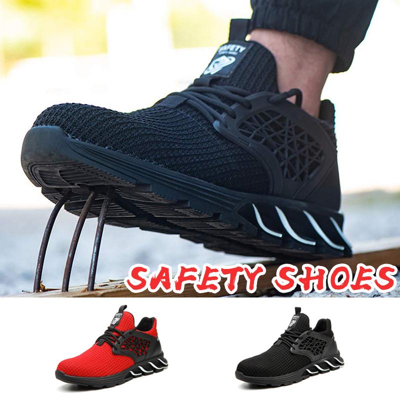 Unisex Comfy Steel Toe Safety Shoes