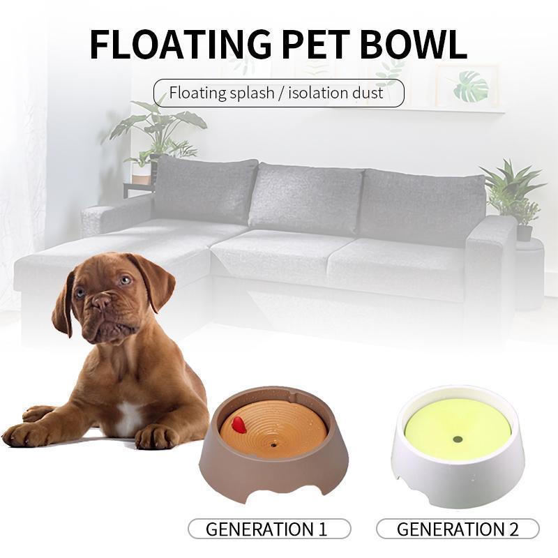 MVSTU™ Floating Pet Bowl Splash Proof Drinking Bowl