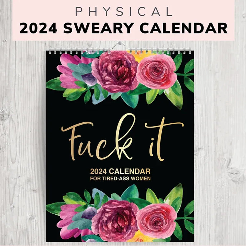 2024 Calendar For Tired