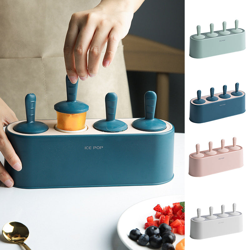 Silicone Popsicle Ice Cream Mold Set
