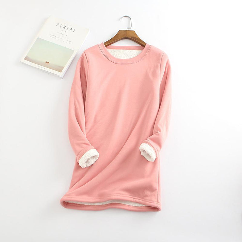 Casual Warm Round Neck Sweatshirt