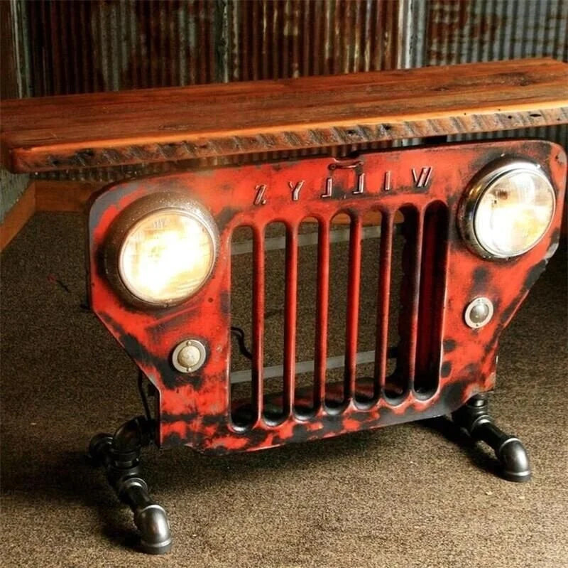 Steampunk Industrial Table Model Decoration