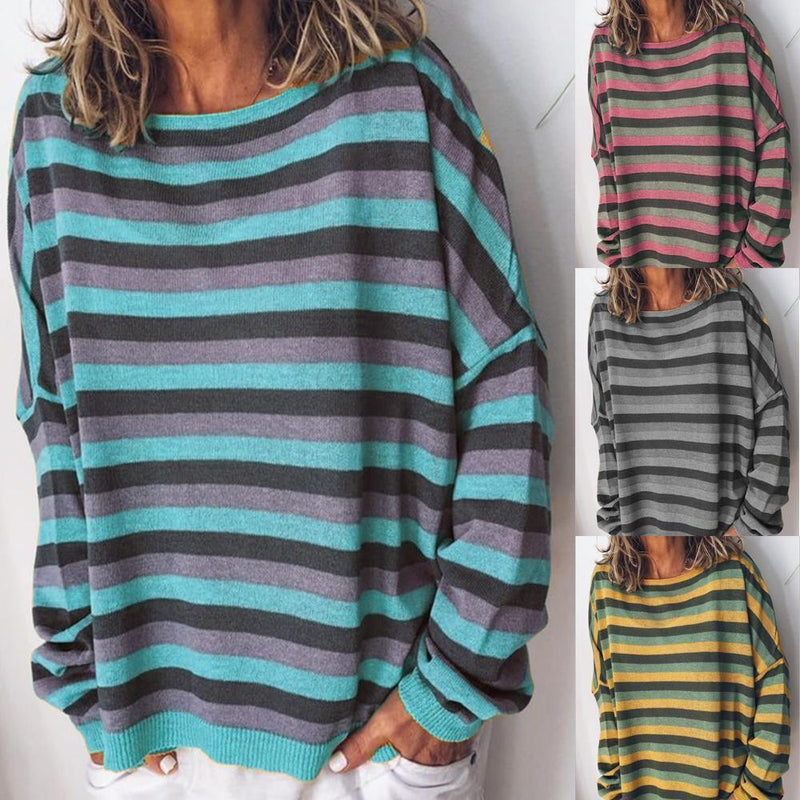 Haloera™ Casual Striped Sweater