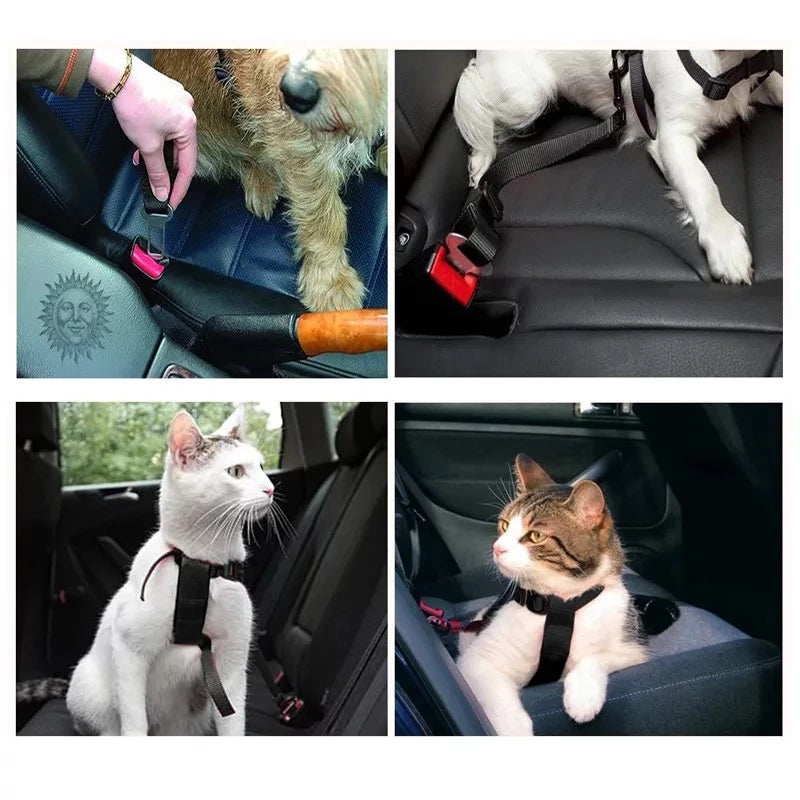 Adjustable Pet Car Seat Belt Dogs Accessoires