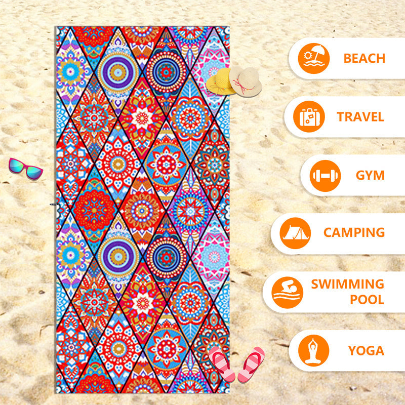 Microfiber Sand Free Beach Towel