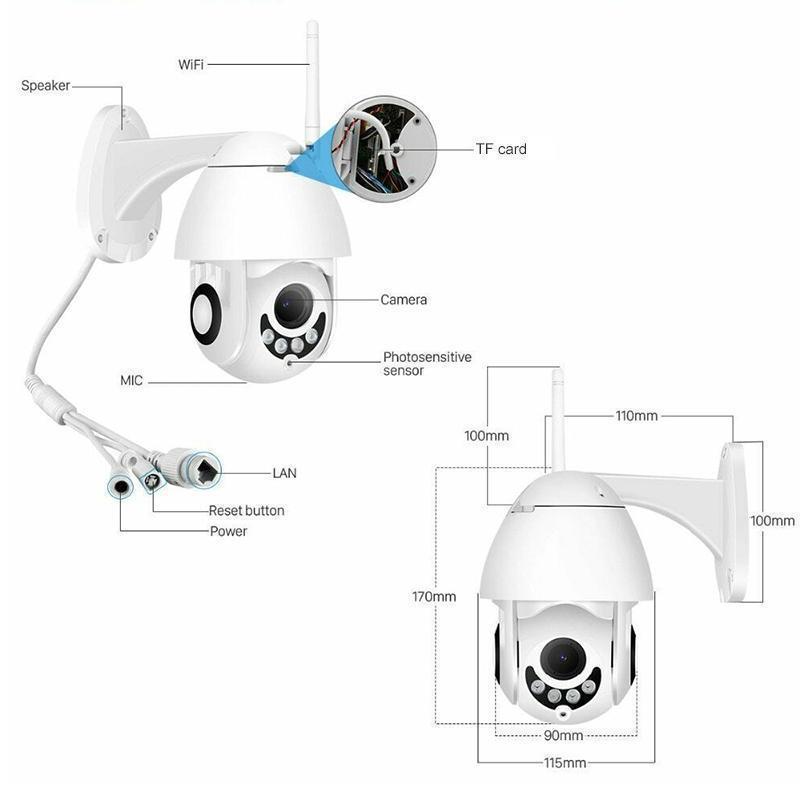 haloera™ Outdoor WiFi Camera Waterproof & Dustproof