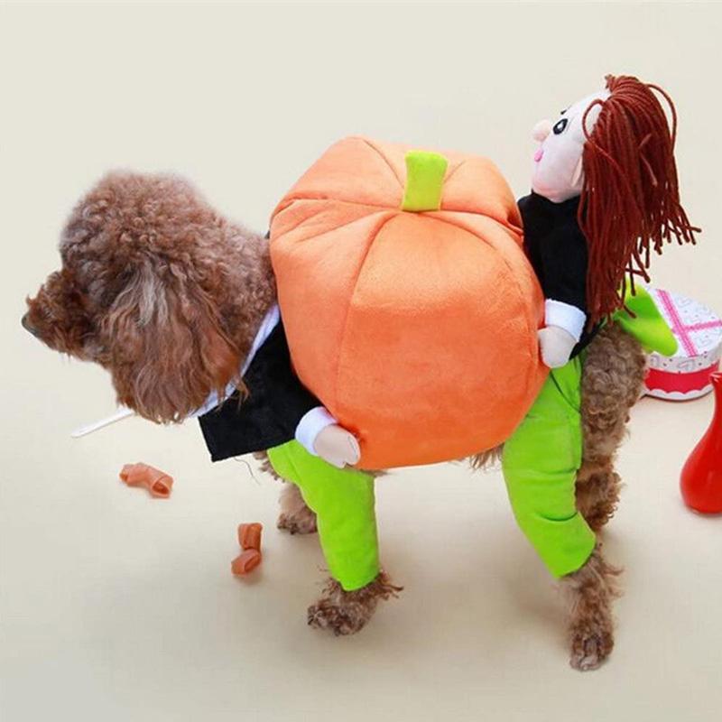 (🎃Early Halloween Promotion🎃) Pet Dog Pumpkin Halloween Costume