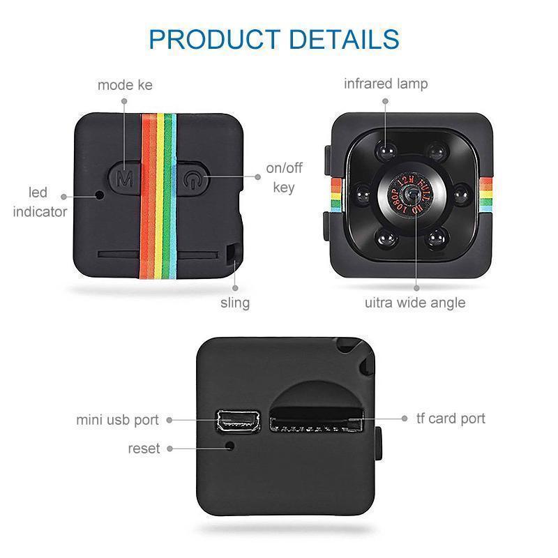 Mini DV 1080P Camera