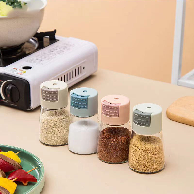 🫙Salt and Pepper Shakers Precise Quantitative Push Type🫙